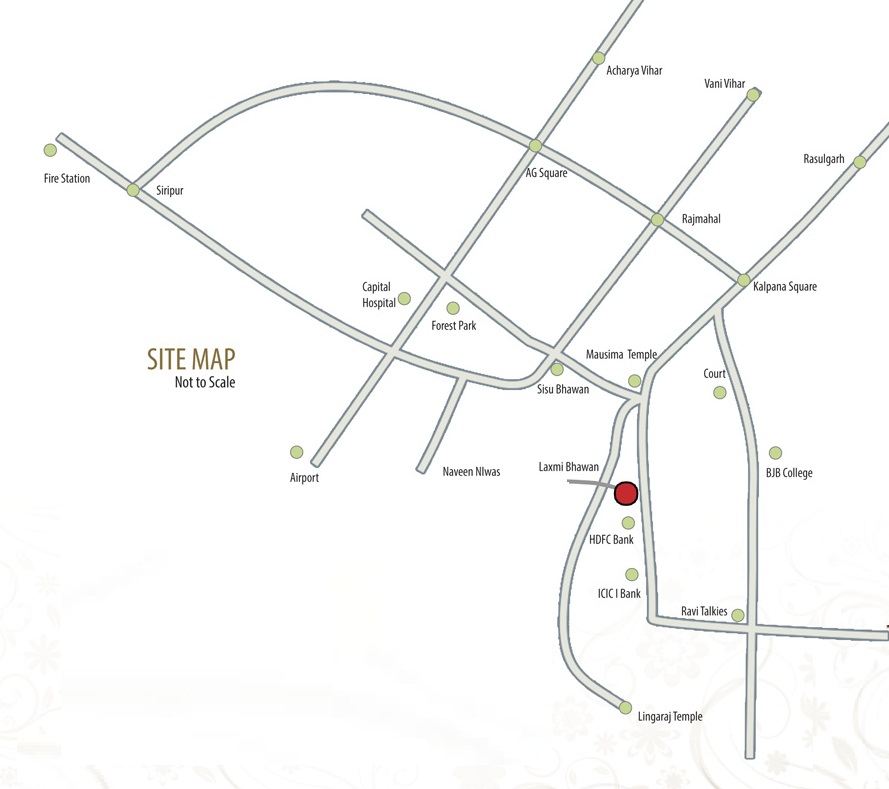 Laxmi Bhawan Map