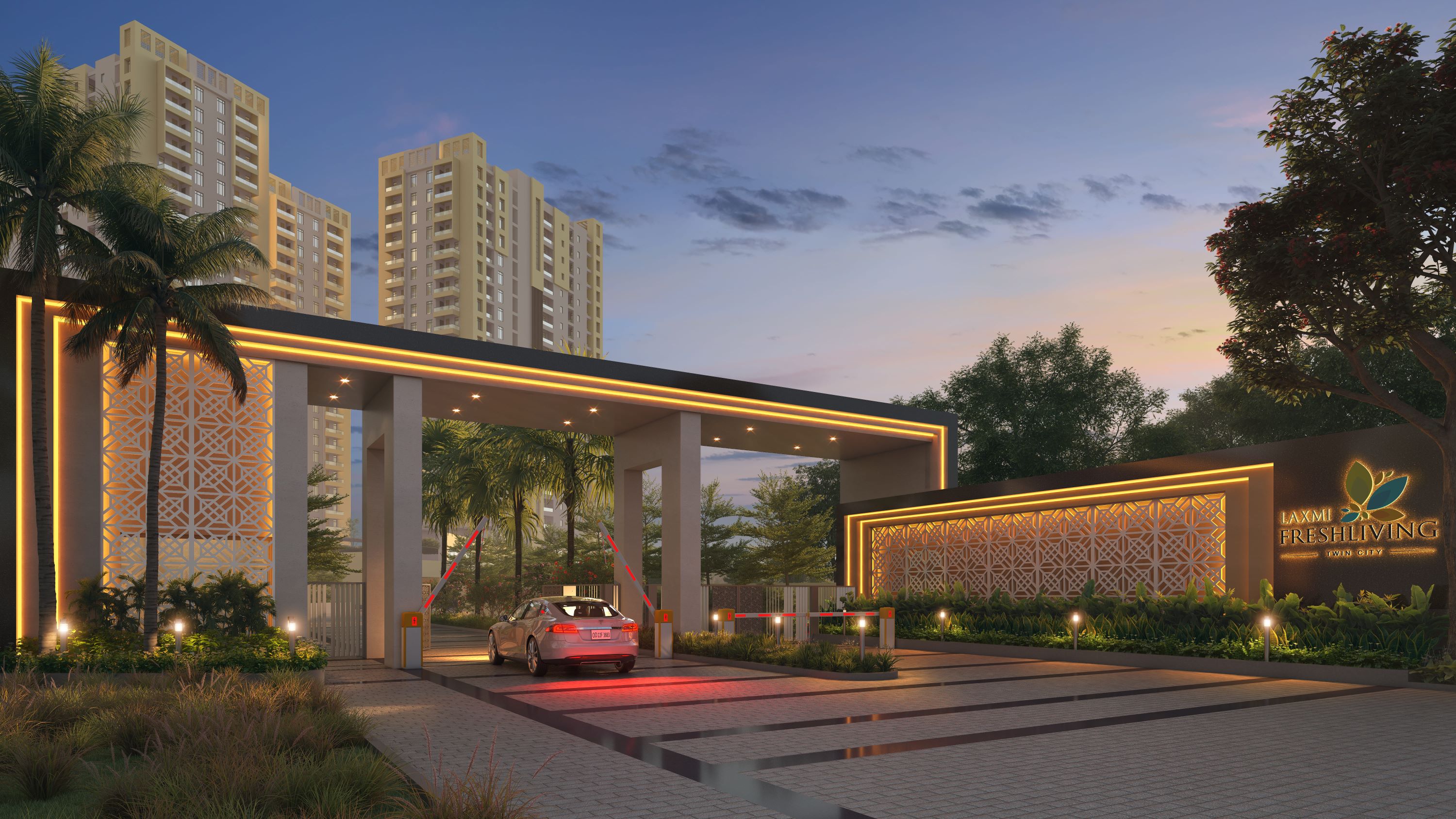 Laxmi Fresh Living Entrance View